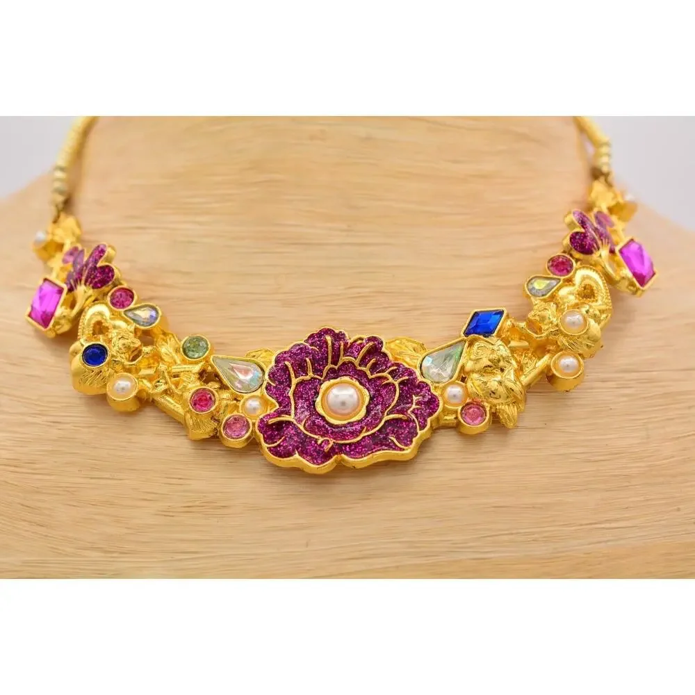 Disney Store London Necklace Princess Aurora Sleeping Beauty Fairies Owl BinA17